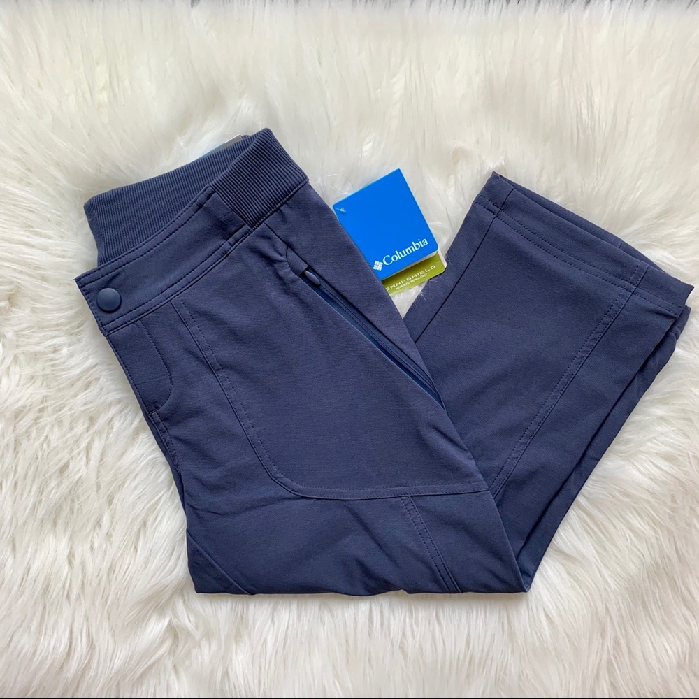 NWT Columbia Omni Shield Navy Capris Small